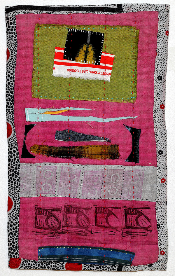 Mollie Murphy Textiles/Quilts various personal and found textiles, printed cloth, quilting