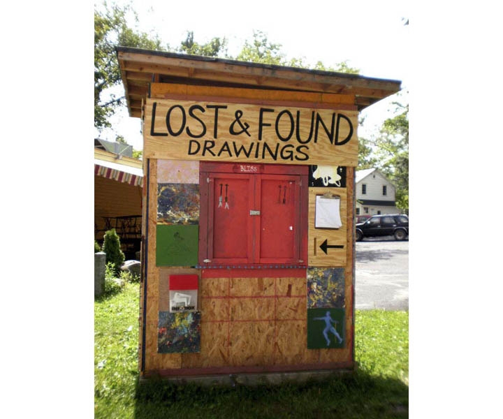 MOLLY RAUSCH Lost & Found Drawing Booth 