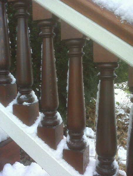 Porch balustrade