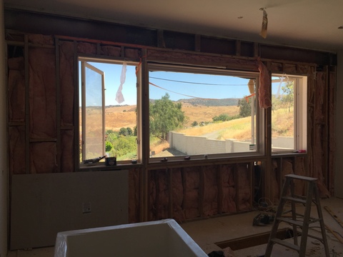 Master bath view