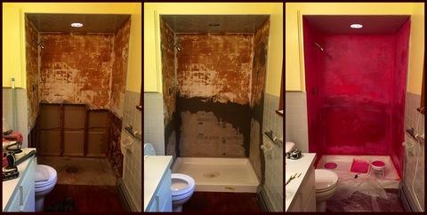 Shower repair and remodel