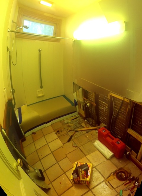 Bathroom remodel - before