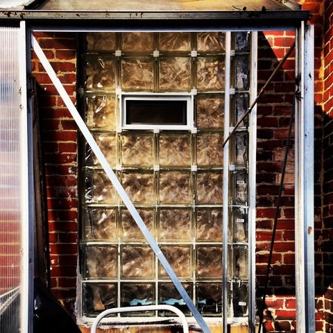 Glass block installation