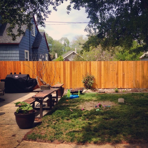 Custom built/installed fence