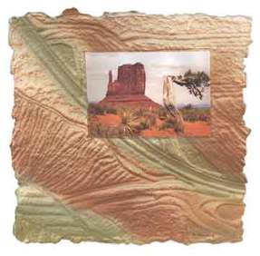 Marjorie Tomchuk Small Prints Embossing/Collaged photo