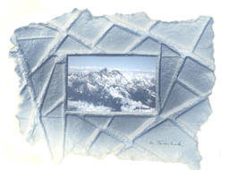 Marjorie Tomchuk Small Prints Embossing/Collaged Photo