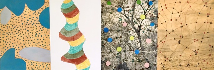 nancy berlin What they wore mixed media on paper