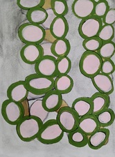 nancy berlin What they wore 2024-2025 mixed media on paper