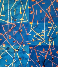 nancy berlin Flight Patterns 2025-2026 mixed media on digital prints