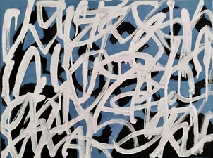 nancy berlin All about 2026 mixed media on canvas
