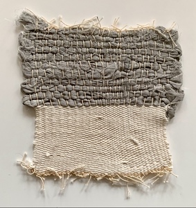 NANCY BRETT Weaving String and silk