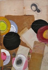 Nancy Ferro Works on wood and canvas Papers, graphite, crayon, c. pencil, and beeswax on wood