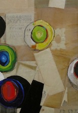 Nancy Ferro Works on wood and canvas Papers, graphite, crayon, c. pencil, and beeswax on wood