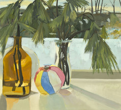 Nancy McCarthy TABLE SERIES oil on canvas