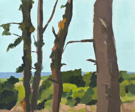 Nancy McCarthy LANDSCAPE  oil on canvas