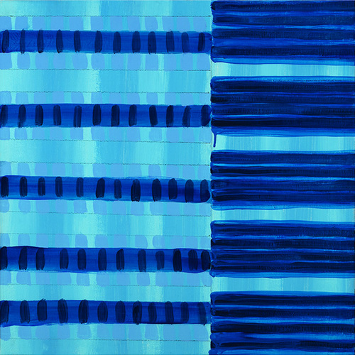 Blue Muse Paintings: New Work in Acrylic acrylic on panel