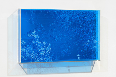 NATALYA BURD "Travel Diaries" acrylic, two layers of plexiglass, mirror