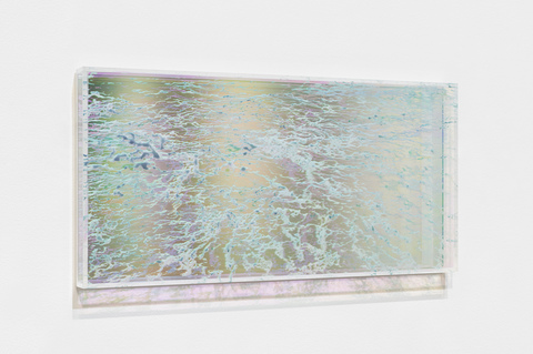NATALYA BURD "electric wonderland" acrylic,  plexiglass, mirror