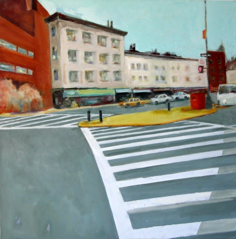 Norma Greenwood Art CITYSCAPES OIL ON CANVAS