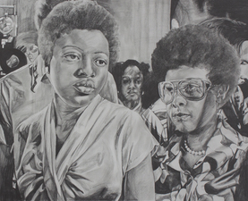 Oasa DuVerney Selected Works graphite on paper