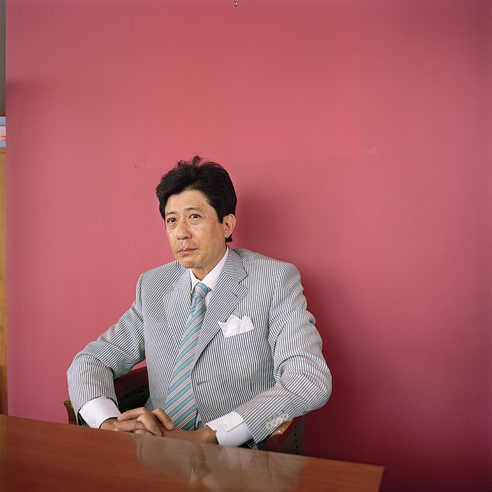JunJin On The Pink Wall Homo Sentimentalis C Print