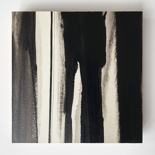 OLIVIE PONCE  We Love Black; Limited edition of 50 pieces Medium: Alkyd on canvas laid to wood board