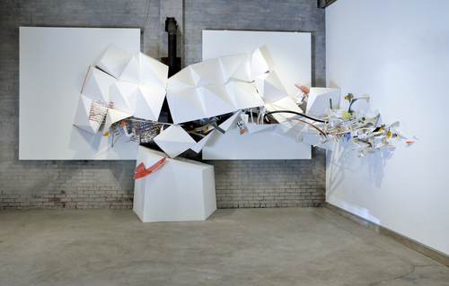 Fire and Ice Large Installations Mixed Media Installation