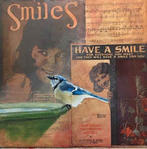 BORZOTTA ARTS-Art/Classes/Events/Networking "For The Birds" Group Show- July 5 - Aug 26, 2017 Paper, oil, wax	