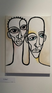 Palette Online ArtSpace Kortez: Faces - (exclusive representation) Acrylic on canvas