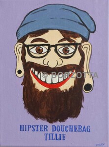 BORZOTTA ARTS-Art/Classes/Events/Networking TILLIE Paintings 9x12"