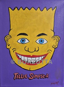 BORZOTTA ARTS-Art/Classes/Events/Networking TILLIE Paintings Acrylic