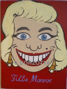 BORZOTTA ARTS-Art/Classes/Events/Networking TILLIE Paintings Acrylic
