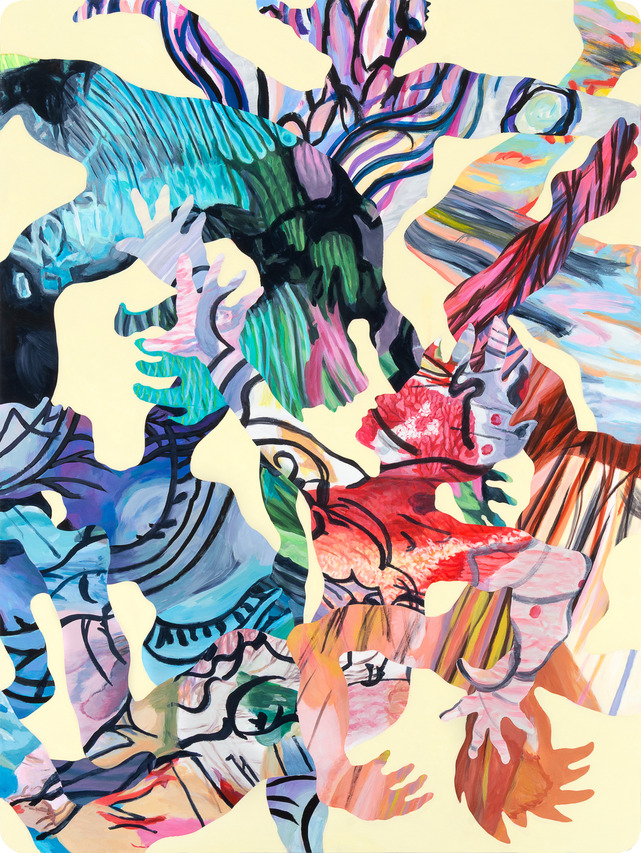 Pamela Joseph NEW WORKS 2024-2026 Flashe and acrylic on PVC