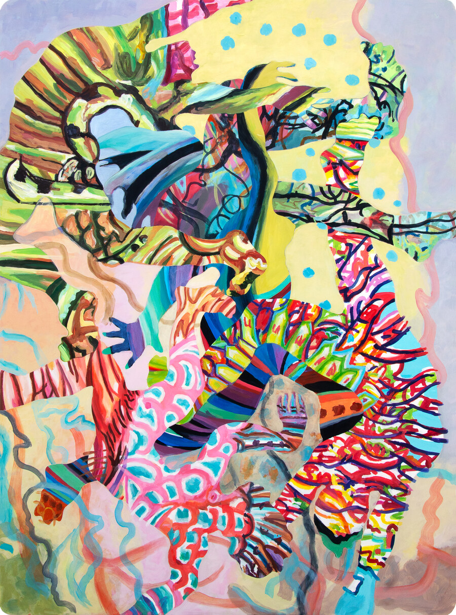 Pamela Joseph NEW WORKS 2024-2026 Flashe and acrylic on PVC