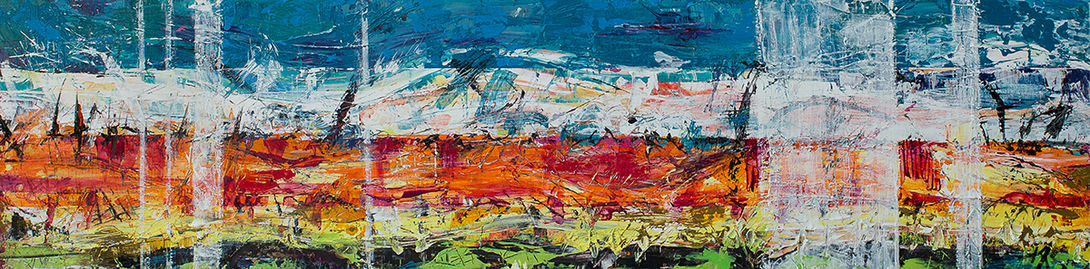 Pamalyn Simich | PKS Creative ABSTRACT PAINTINGS Acrylic on Canvas