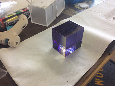 PAN  GE Resin Cube Test 