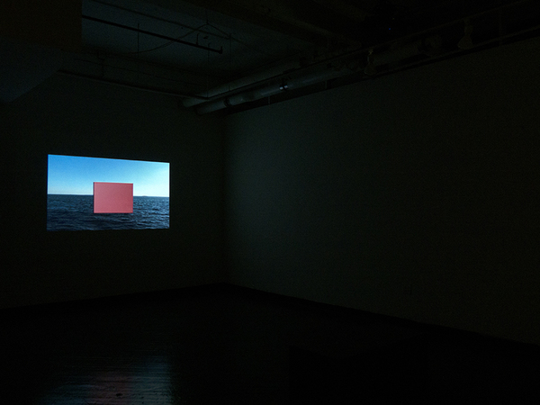 PAN  GE Brooklyn Ocean Video, wood, paint, 30m00s/loop