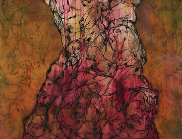 Patricia Russac 2011 mixed media on paper