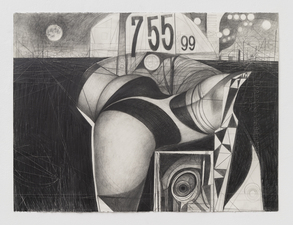 Paul Brainard Drawings graphite on paper