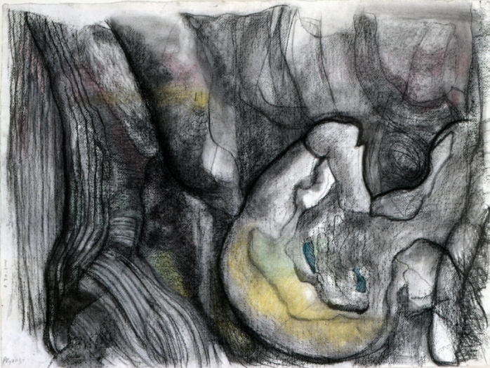  Tales of Paradox soft pastels and charcoal on paper 