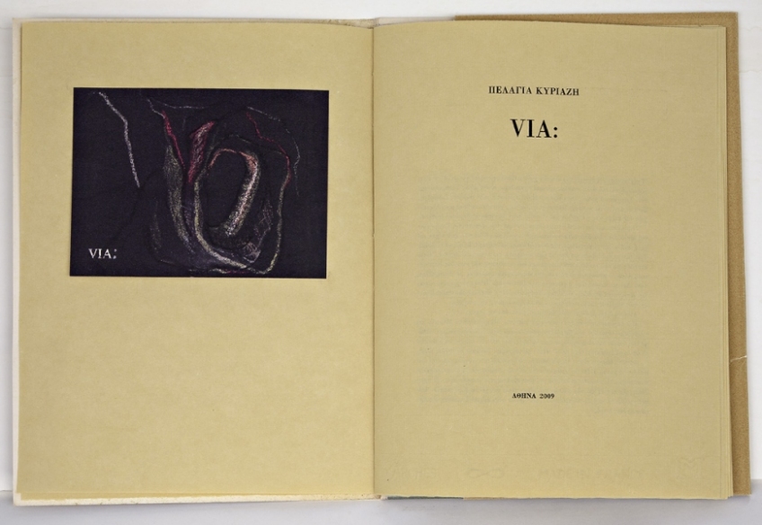   VIA: exhibition MIET Bookstore and artist's book 