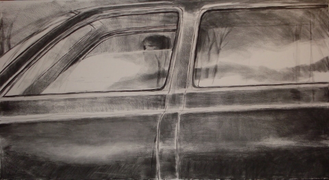 Peter Charlap Drawings charcoal on papier maroufle