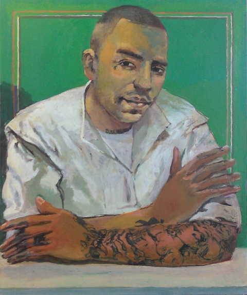 Peter Charlap Polunsky Portrait Project oil on panel
