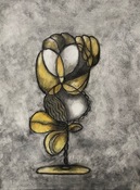 Petra Groen Wall Pieces/ collages/drawings 