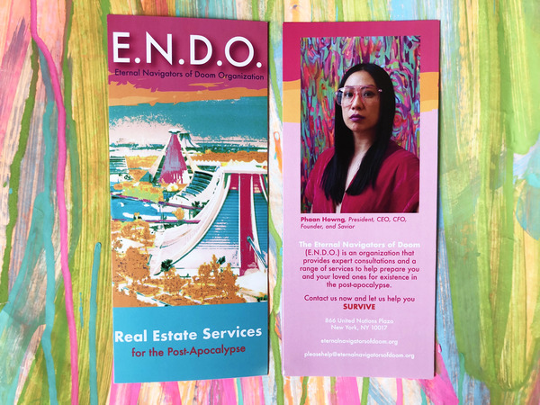 Detail of E.N.D.O. Real Estate Promotional Pamphlet