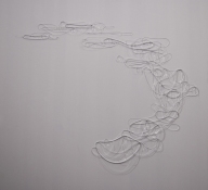 Phyllis Baldino Drawings in eleven dimensions mirrored  mylar