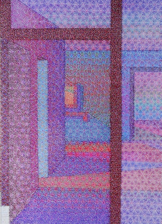  Drawings 2001-2013 Ballpiont pens and acrylic on paper