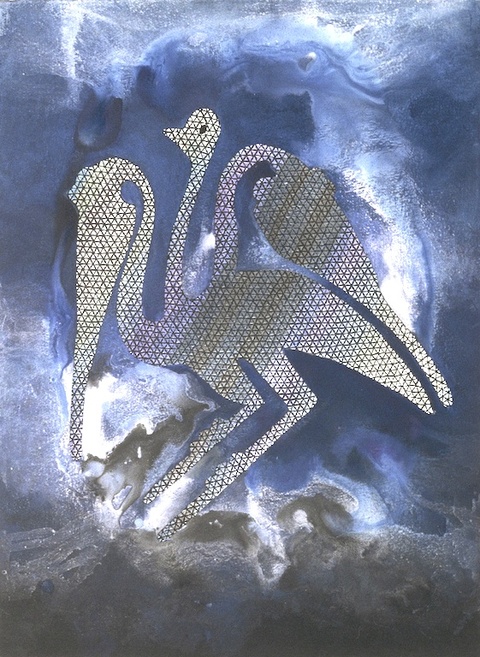  The Phoenix Series 2002-2004 Acrylic on Paper