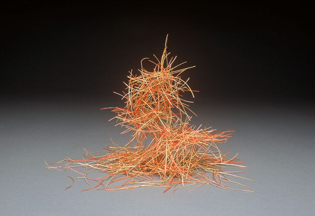 R A N D Y   T O Y MIXOLOGY monotype, 22K gold, spray adhesive