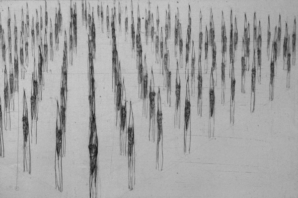Ray DiCapua Selected Works, 1986-1991 graphite and charcoal on paper 